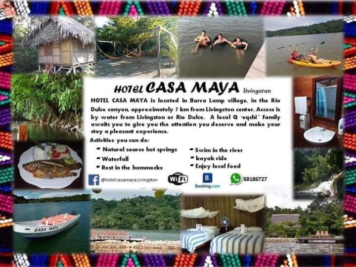 Casa Maya Lívingston Exterior foto